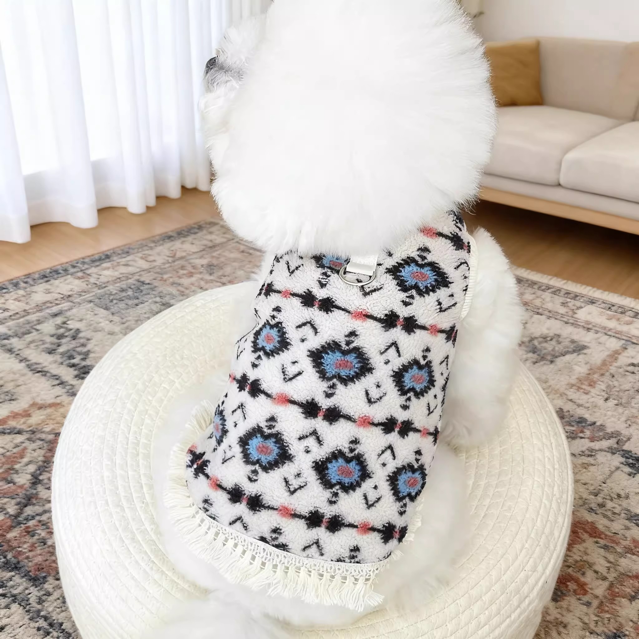 日本高端宠物狗狗衣服加绒保暖泰迪比熊贵宾雪纳瑞猫咪衣服小型犬 - 图0