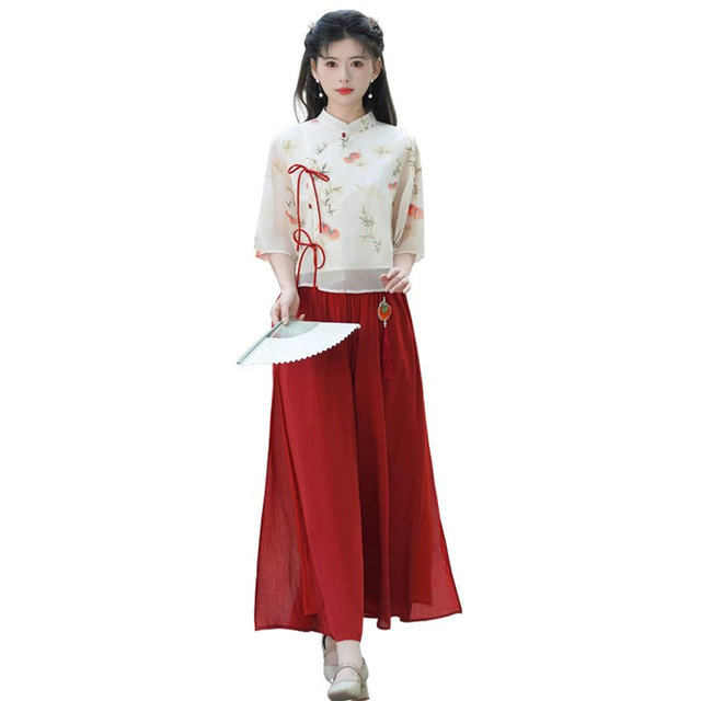 ແບບໃຫມ່ຂອງຈີນປະຈໍາວັນ Hanfu ຊຸດ skirt ສໍາລັບເດັກຍິງໄວຫນຸ່ມ