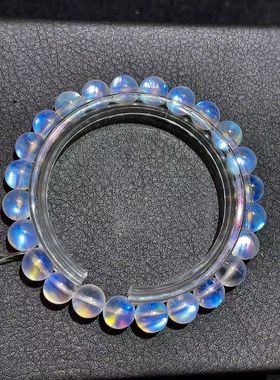 月光石手链珠宝古玩收藏旧物件手串吊坠挂件8㎜男女款百搭