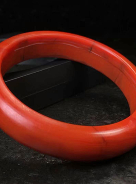 凉山南红瓦西料手镯1234567890㎜手串链满肉满色辣椒锦红包浆百搭