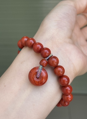 精品川料南红玛瑙diy特色手串女款精美饰品流行时尚饰品首饰玉石