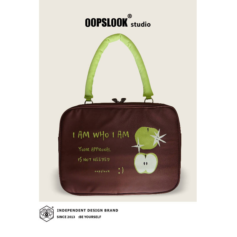 巫鹿可原创13456寸防泼水减压防撞单肩电脑通勤出差笔记本内胆包,淘宝优惠券,粉丝福利购,淘宝优惠卷