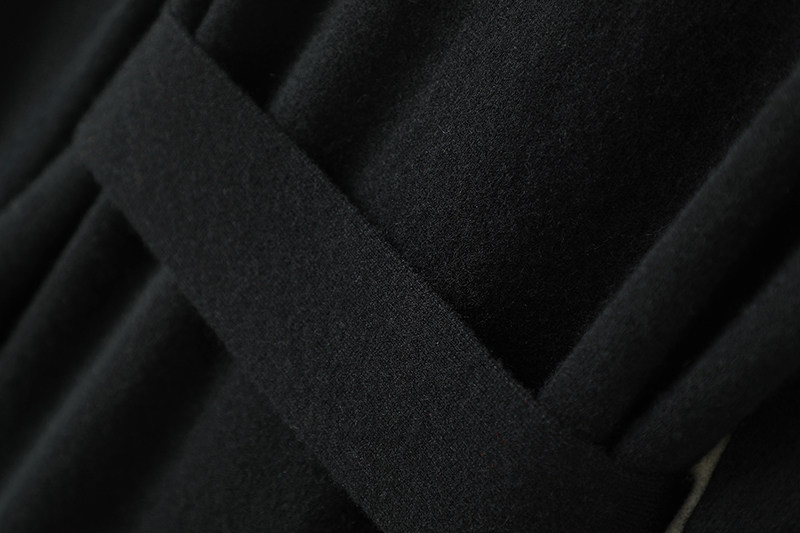 尤物级！！气质V领系带开叉羊绒连衣裙子女羊绒衫中长款毛衣秋冬,淘宝优惠券,粉丝福利购,淘宝优惠卷