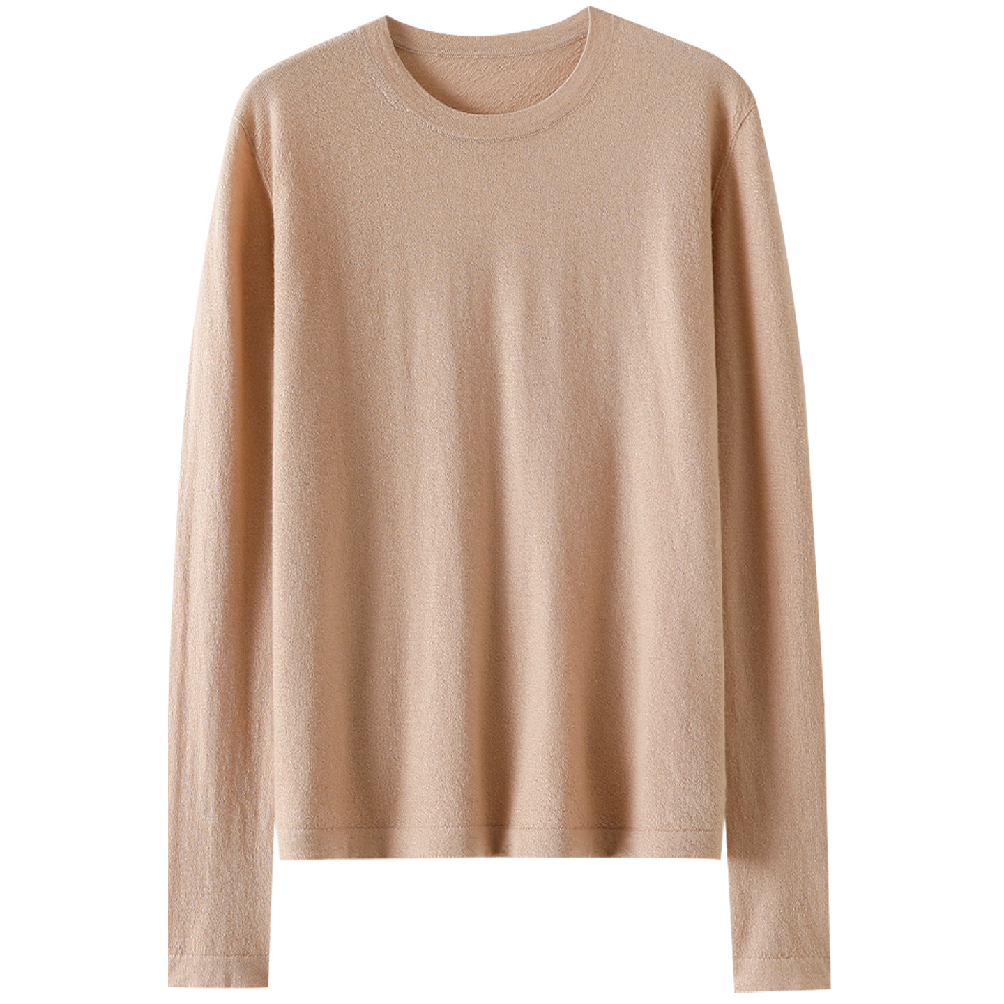 Qichao official high-end 100% pure cashmere shirt