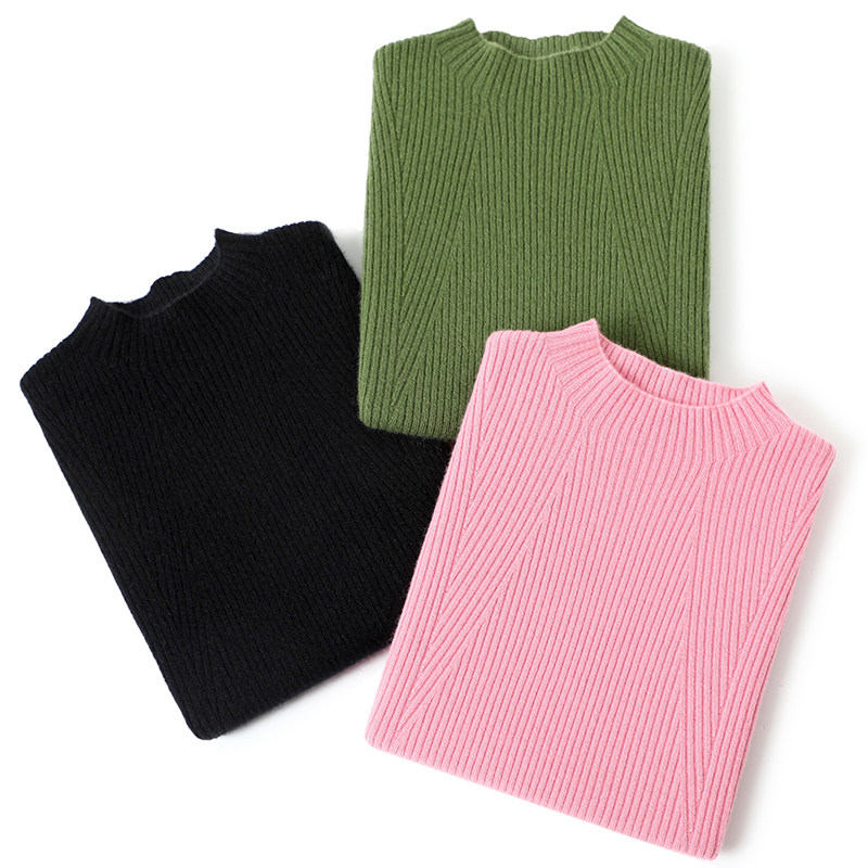 启超时髦在线~半高领100%纯山羊绒背心女毛衣坎肩内搭针织打底衫,淘宝优惠券,粉丝福利购,淘宝优惠卷