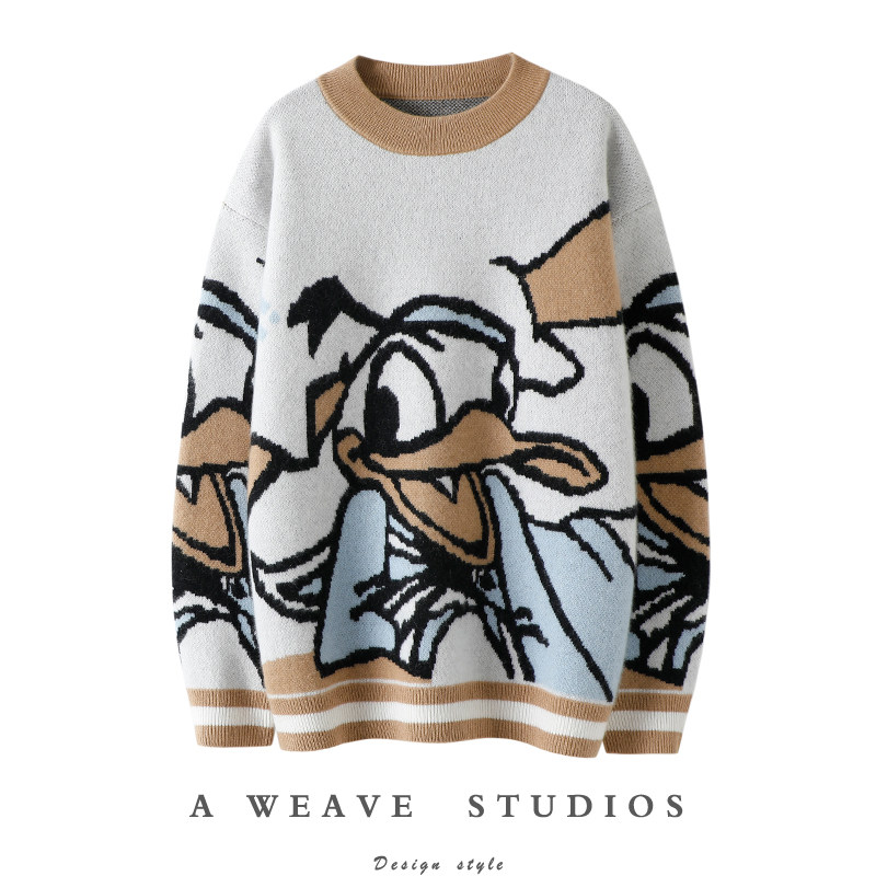 启超唐老鸭加厚100%纯羊绒衫女毛衣！本期王炸！冬季时髦针织衫女,淘宝优惠券,粉丝福利购,淘宝优惠卷