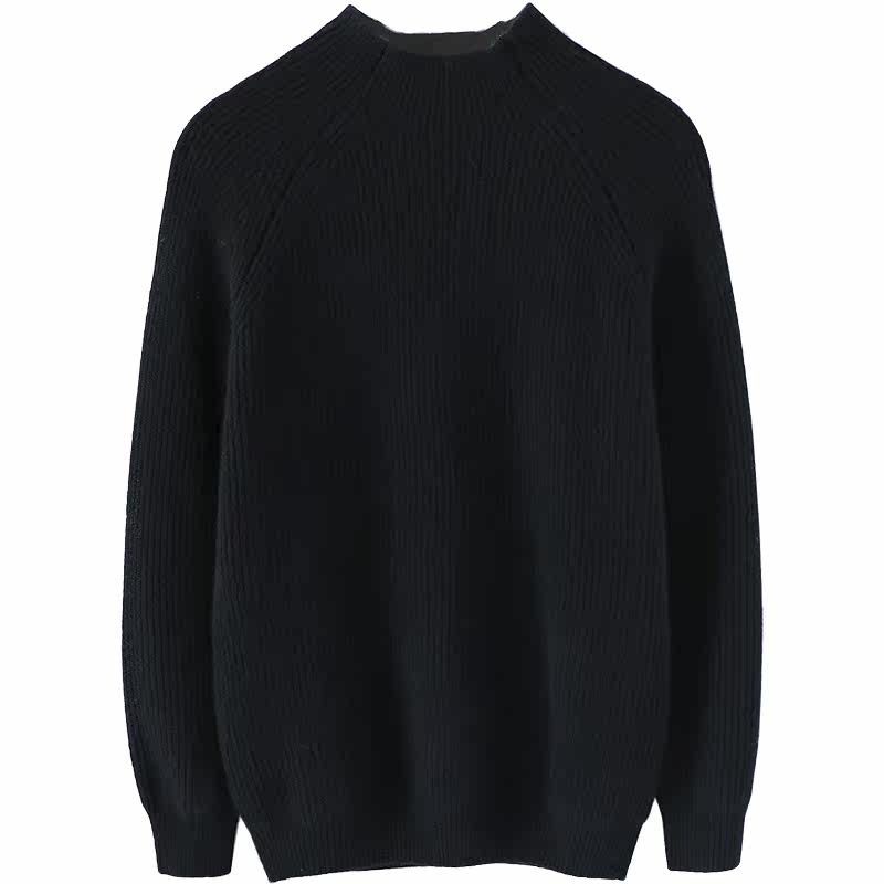 满满气质~半高领羊绒衫男士纯山羊绒衫纯羊绒毛衣针织打底衫秋冬,淘宝优惠券,粉丝福利购,淘宝优惠卷