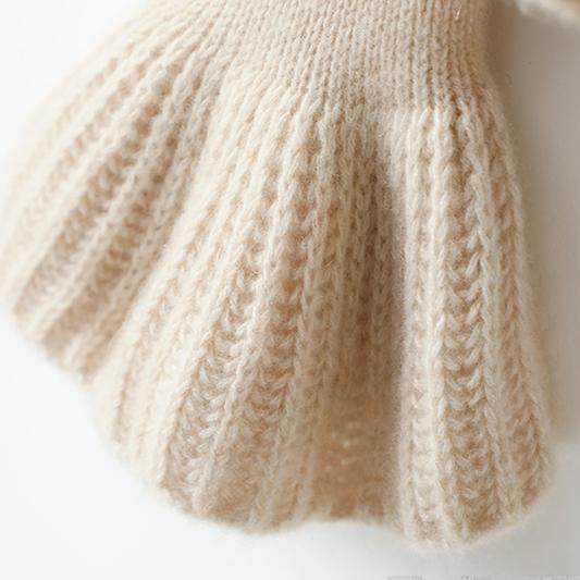 惊到了！荷叶边大翻领加厚100%纯山羊绒开衫女喇叭袖毛衣针织开衫,淘宝优惠券,粉丝福利购,淘宝优惠卷