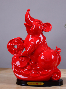 书房办公室客厅简约桌面动物现代