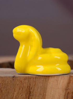 白色风水十二生肖吉祥物工艺品