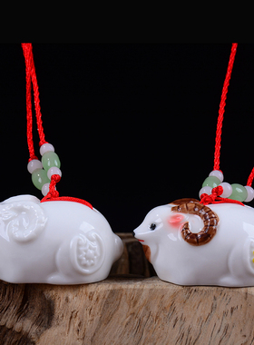 十二生肖卡通老虎本命年随身挂件