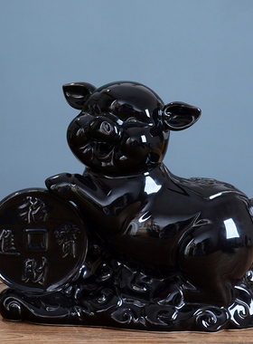 高端礼物简约新中式客厅桌面镇宅