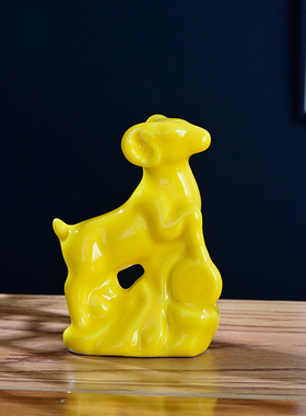 创意客厅精致装饰小动物桌面镇宅