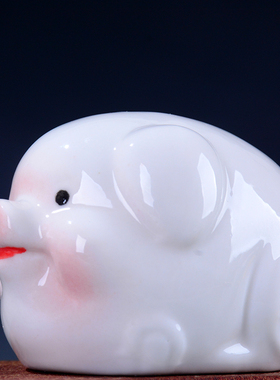 十二生肖镇宅风水雕塑白瓷