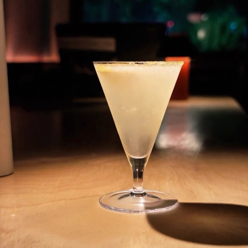 木村酒吧矮脚马天尼杯日式鸡尾酒杯马提尼杯创意三角杯饮品杯子 - 图1