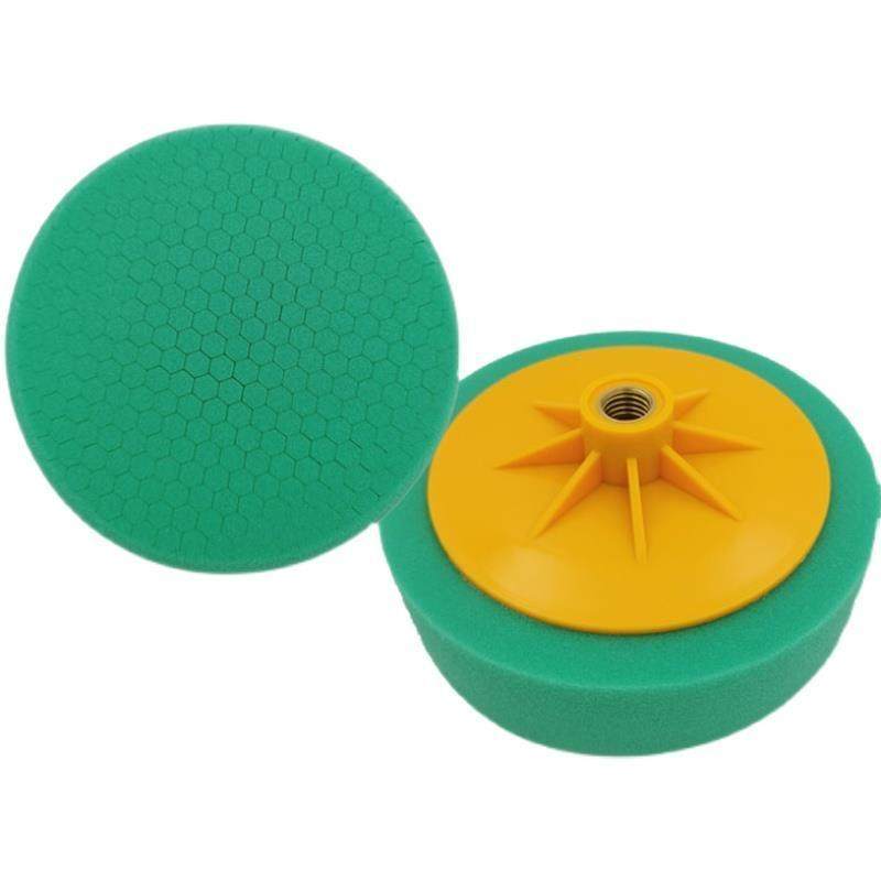 6寸蜂窝状抛光海棉轮盘汽车美容打蜡神器角磨机海绵球镜面还原盘,淘宝优惠券,粉丝福利购,淘宝优惠卷