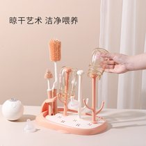 Japan MUJIE Milk Bottle Rack Drain Rack Baby Dry Bottle Holder Drying Rack Baby Water Cup Draw Water Shelf