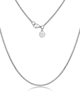 瑞红925银锁骨链女可替换项链