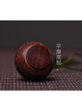 木雕创意灯笼福香囊雕花扩香器手机挂件包包古装汉服配饰