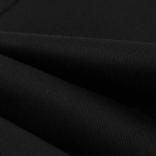 海澜之家旗下黑鲸拼接束脚休闲裤男春秋腰间抽绳裤子男 - 图3