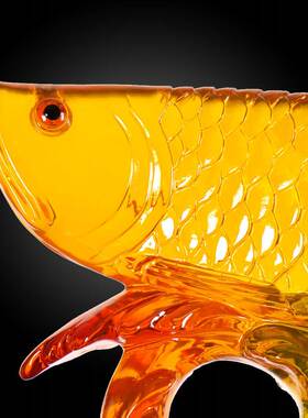 Large dragon fish ornaments creative office living room TV