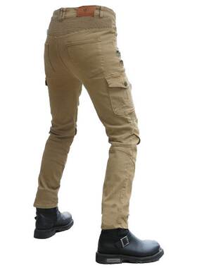 Motorcycle Jeans Men's Four Seasons Off-road Zipper