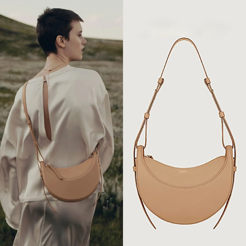 刘亦菲同款复合真皮新款小众轻奢高级斜挎马鞍包女时尚百搭小包包,淘宝优惠券,粉丝福利购,淘宝优惠卷