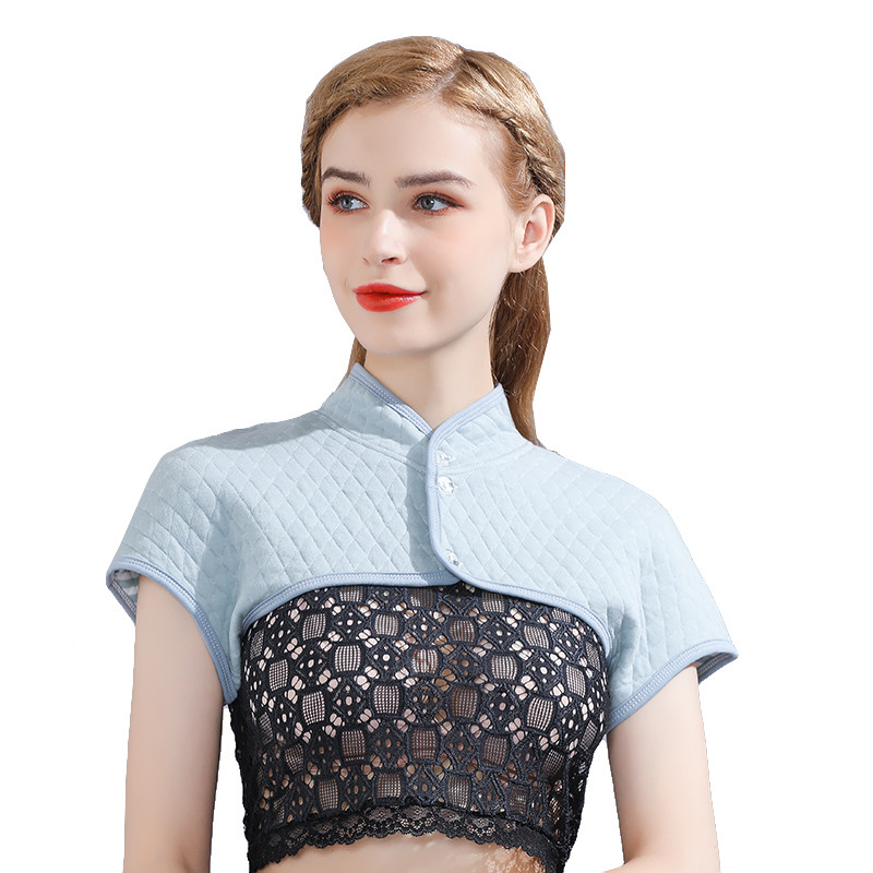 棉质护颈肩膀的坎肩女士月子护肩 悦吻短外套