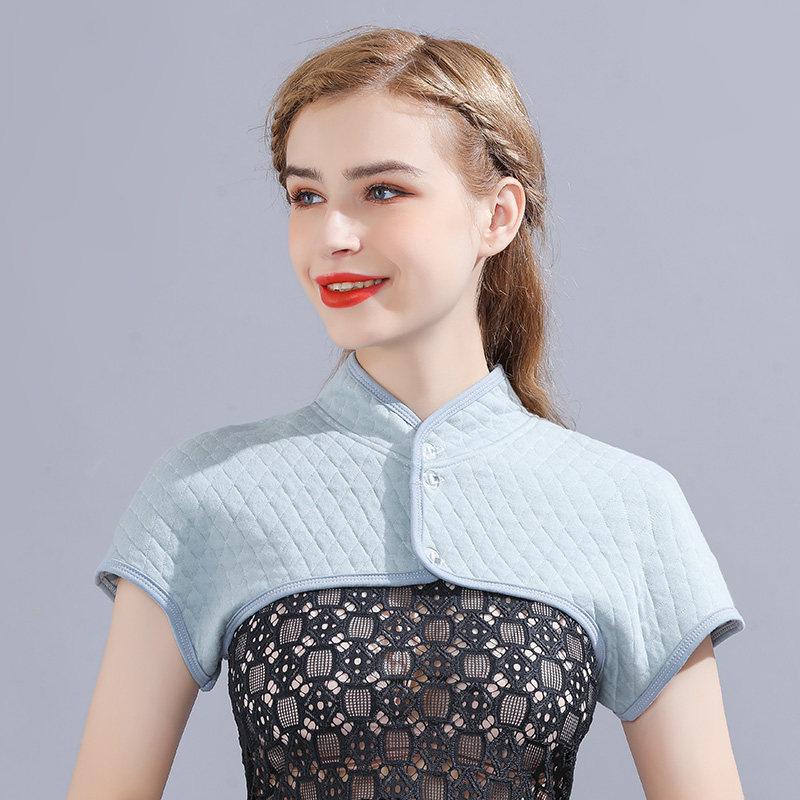 棉质护颈肩膀的坎肩女士月子护肩 悦吻短外套