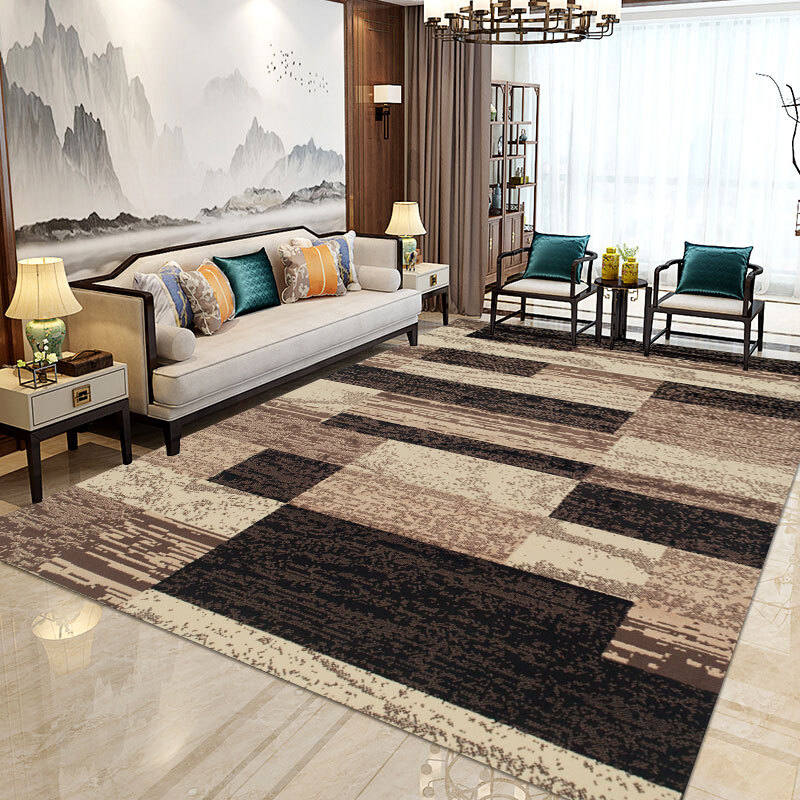 2024 New living room carpet modern bedside carpet floor mat-图1