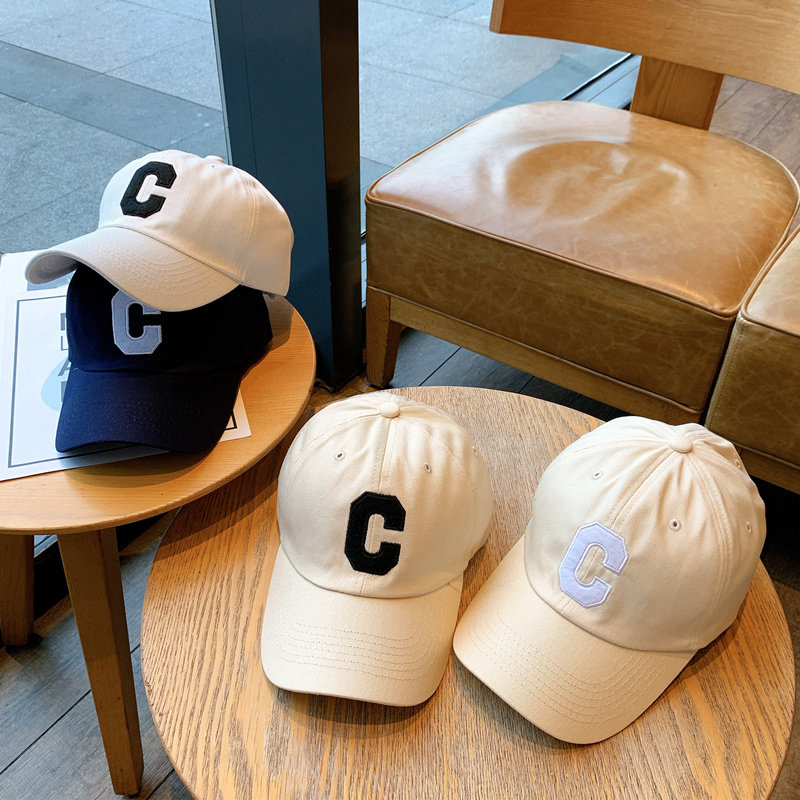 明星同款帽子女刺绣棒球帽ins韩版潮牌春秋季太阳网红遮阳鸭舌帽