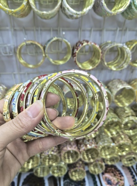 景泰蓝珐琅彩国风雕梅花开口卡扣手镯闺蜜生日汉服出国礼手腕配饰