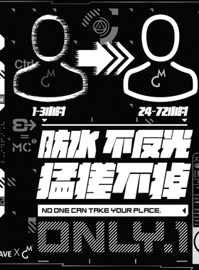 直线条草本持久男女纹身贴