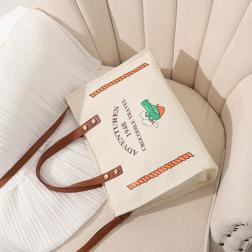 Модная портативная универсальная вместительная и большая сумка через плечо, коллекция 2023, изысканный стиль