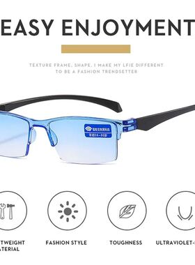Autofocus Power Anti-Blue Light Reading Glasses Smart Near F