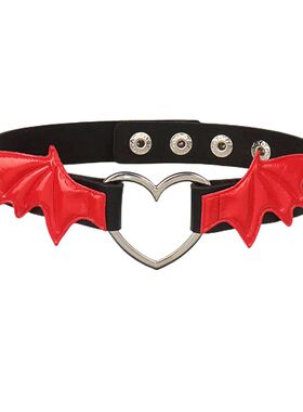 New Goth Halloween Bat Wings Choker Necklace For Women Girls