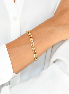 Classic Snake Chain Bracelets for Women Trend Gold Plated St