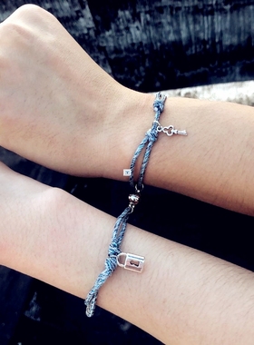 Couple bracelets for women men charm bracelet Friendship Rop