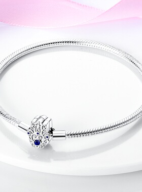 Creative new copper plated 925 safety chain DIY handmade