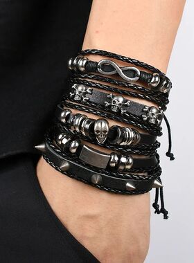 Fashion Bracelet Viking  Bracelet For Men Hand Bracelets Wov
