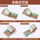 Driving license leather case men's protective set leather card wallet kraft kiss motor driving card set two -in -one