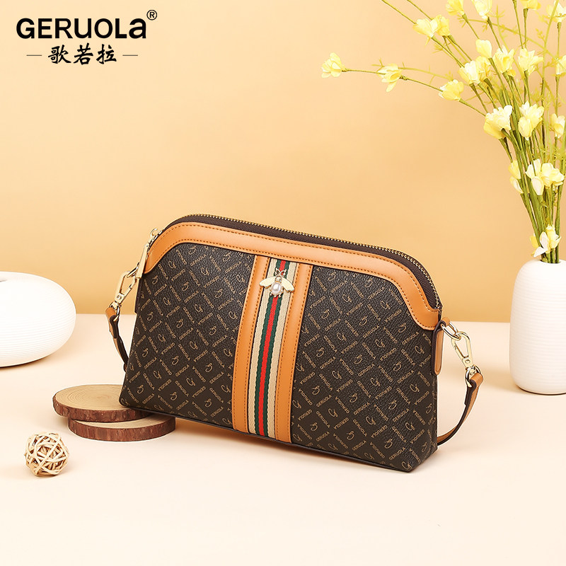 夏款2022新款休闲中年大容量单肩包 歌若拉箱包女士包袋