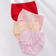Ab3 pairs of high-waisted loose large size boxer briefs for middle-aged and elderly people