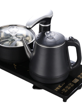 智速电茶炉防烫全自动上水电热烧水壶底部上水家用煮茶壶批发一件