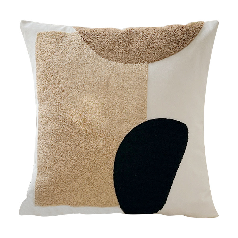 蔓越家北欧满绣抱枕靠垫泡芙球卧室床头抱枕套腰枕靠背靠枕不含芯,淘宝优惠券,粉丝福利购,淘宝优惠卷