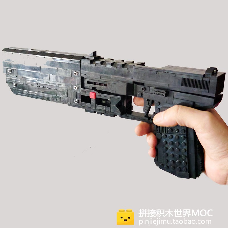 格洛克Glock 17 CSGO 加各式配件自选组合小颗粒拼接积木 - 图2