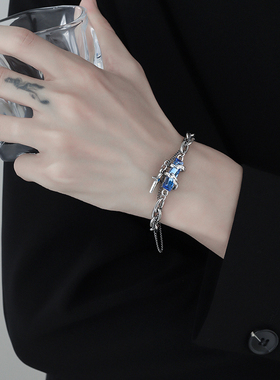 男士钛钢轻奢高级感手链