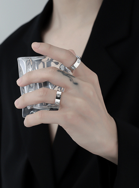 戒指男潮牌高级感痞帅