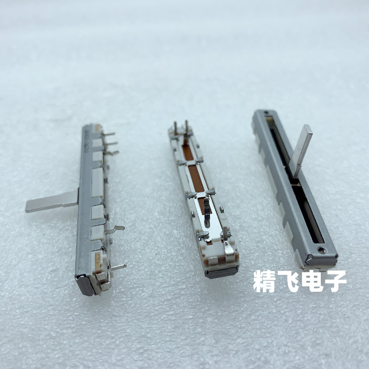 日本ALPS阿尔卑斯RS45111A6A08单联直滑电位器B10K轴长15MM-图1