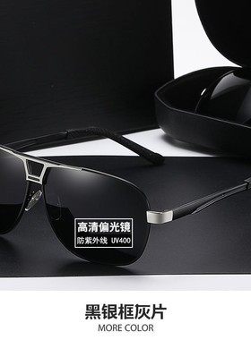 日夜两用变色太阳镜偏光墨镜男士防远光钓鱼看漂清开车专用眼镜